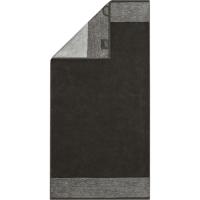 Cawö Cawö Two-Tone Handdoek 50x100 basalt - thumbnail