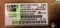 Cisco QSFP-40G-LR4-S= vezellook 1310nm 40000Mbit/s QSFP netwerk transceiver module - netwerk transceiver (40000 Mbit/s, QSFP, LC, IEEE 802.3ba, LR, 40GBASE-LR4) - thumbnail