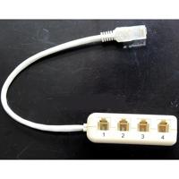 Network RJ45 to RJ11(1 TO 4) adapter - thumbnail