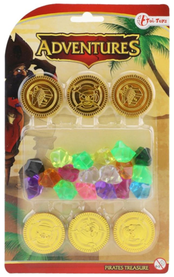 Toi-Toys Piratenmunten en diamanten