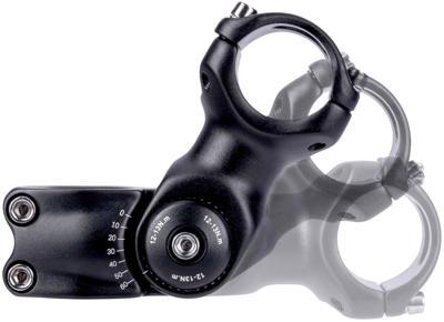 CONTEC voorbouw "lida" ct stem lida 31,8x95mm, black