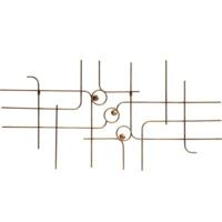 BePureHome wanddecoratie messingkleurig 139,5 cm | 4 stuks - thumbnail