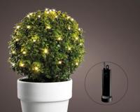 LED Durawise boxnetverl.bui bo dia. 80 cm-128L zwart warm wit Lumineo - Lumineo - thumbnail