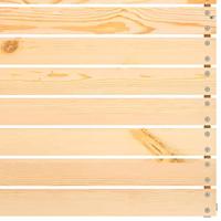 Tuinhoekbank met grijze kussens massief grenenhout - thumbnail