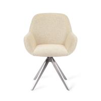 Jesper Home Kushi eetkamerstoel Trouty Tinge turn steel - thumbnail