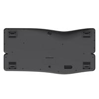 Trust Keyra Ergonomisch toetsenbord Draadloos Zwart - thumbnail