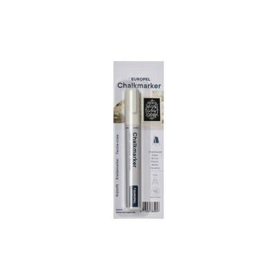 Krijtstift Europel 6mm wit blister 1 stuk Krijtstift Europel 6mm wit blister 1 stuk