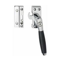 Intersteel Raamsluiting rechts Ton 400 SKG1 afsluitbaar - chroom/ebbenhout - thumbnail