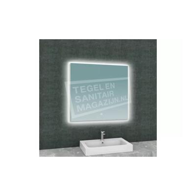 Soul spiegel vierkant met LED, dimbaar en spiegelverwarming 80 x 80 cm