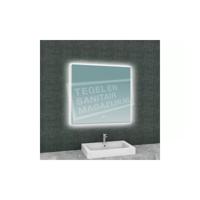 Soul spiegel vierkant met LED, dimbaar en spiegelverwarming 80 x 80 cm - thumbnail