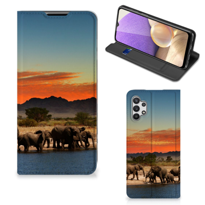Samsung Galaxy A32 5G | Hoesje maken | Olifanten