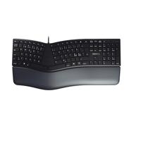 CHERRY KC 4500 ERGO toetsenbord Universeel USB QWERTY Scandinavisch Zwart - thumbnail