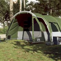 Tunneltent 8-persoons waterdicht groen - thumbnail