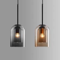 Mica Mid-Century Hanglampen Met Dubbel Glas - thumbnail
