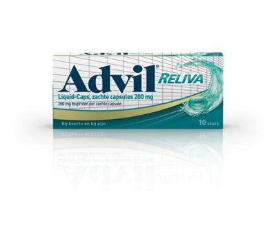 Advil Reliva Liquid Capsules 200 mg - voor pijn en koorts