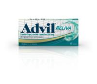 Advil Reliva Liquid Capsules 200 mg - voor pijn en koorts - thumbnail