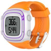 Silicone polsbandje voor Sport voor Garmin Forerunner 10 / 15 (oranje) - thumbnail