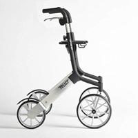Lichtgewicht rollator Let&apos;s Go Out (6,2 kg) | TrustCare | Zwart | Grote wielen | Design | Weggewerkte remkabels | TCOUTBL0140 - thumbnail