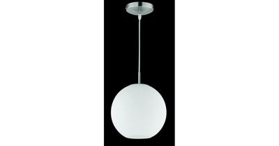 Trio Moderne HanglampMoon 25cm wit - R30152507