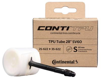 CONTINENTAL tpu tube 28" sv60 road CONTINENTAL tpu tube 28" sv60 road