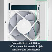 Arctic Xtender Midi-tower PC-behuizing, Gaming-behuizing Wit - thumbnail