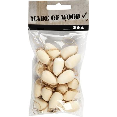Creativ Company Houten mini eieren 2,5cm - 20st.