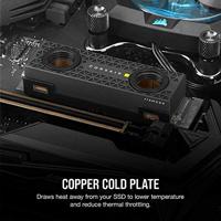 Corsair Hydro X Series XM2 M.2 SSD Water Block (2280) waterkoeling - thumbnail