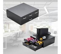 Koffiecapsulehouder brasq cd400 zwart - thumbnail