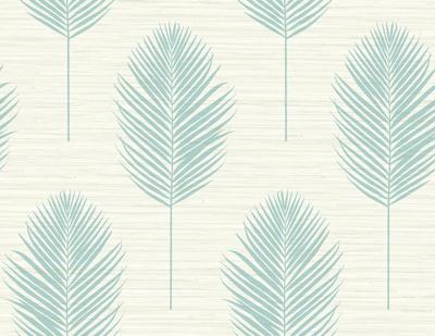Dutch Wallcoverings Inlay Bali Fern Beige/Aqua