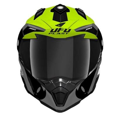 UFO PLAST endurohelm "ariëns" helmet aries s yellow/black