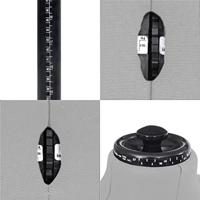 VidaXL Paspop verstelbaar man maat 37-45 grijs - thumbnail