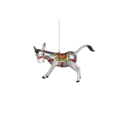 Ornament ezel - l14xb4,5xh9,5cm - Mica decorations