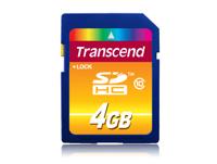 Transcend Premium SDHC-kaart Industrial 4 GB Class 10 - thumbnail