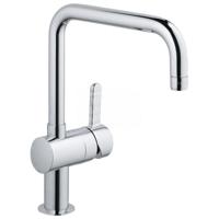 Grohe Keukenkraan Flair U-uitloop 1-Gats met Hoge Uitloop Chroom - thumbnail