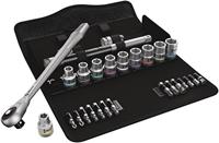 Wera Zyklop Metal 8100 SC 7 05004077001 Dopsleutelset Metrisch 1/2 (12,5 mm) 28-delig - thumbnail