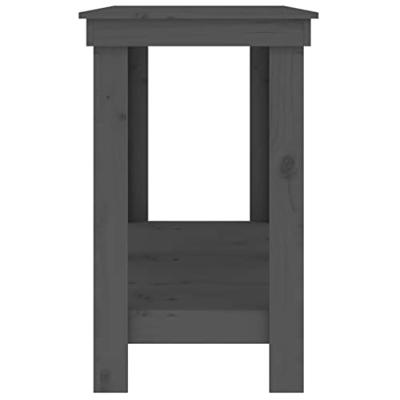 VidaXL Werkbank 180x50x80 cm massief grenenhout grijs