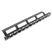 Patchpanel 24 UTP-Poorten Categorie 6 Lanberg PPKS-1224-B - thumbnail