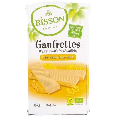 Citroen wafels gaufrettes bio