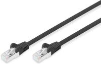 Digitus DB-160144-100-S RJ45 Netwerkkabel, patchkabel CAT 6 S/FTP 10.00 m Zwart 1 stuk(s) - thumbnail