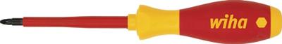 Wiha 324SF PZ 1x80 00878 VDE Kruiskop schroevendraaier PZ 1 Koplengte: 80 mm DIN ISO 8764, DIN EN 60900