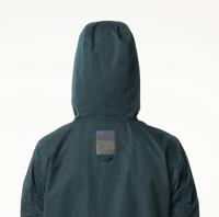 AGU Long Bomber Regenjas Urban Outdoor Dames - Groen - XS - Waterdicht - thumbnail