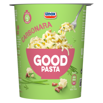 Good pasta unox spaghetti carbonara cup
