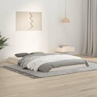 Bedframe massief grenenhout wit 120x190 cm 4FT Small Double - thumbnail