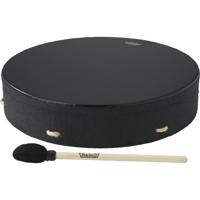 Remo E1-1316-BE Bahia Buffalo Drum Black Earth 16 inch handtrommel met mallet - thumbnail