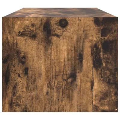 Tv-meubelen 2 st 80x31x25,5cm bewerkt hout gerookt eikenkleurig Tv-meubelen 2 st 80x31x25,5cm bewerkt hout gerookt eikenkleurig