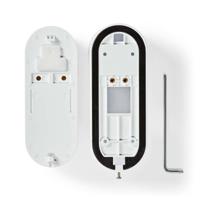 SmartLife Videodeurbel | Wi-Fi | Batterij Gevoed / Transformator | Android / IOS | Full HD 1080p | Cloud / microSD (niet inbegrepen) | IP54 | Met bewegingssensor | Nachtzicht | Wit - thumbnail