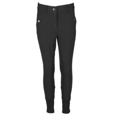 Mondoni Exclusive II kinder rijbroek zwart maat:164