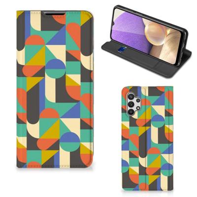 Samsung Galaxy A32 5G | Hoesje met Magneet | Funky Retro