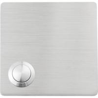 Heidemann 70548 Belknop 1-voudig RVS 48 V AC/2 A - thumbnail