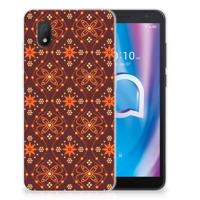 Alcatel 1B (2020) | TPU bumper | Batik Brown - thumbnail